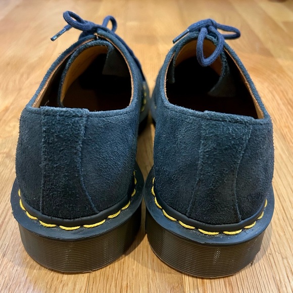 NWOB Doc Martens 1461 Made in England Suede Oxford Shoes in Indigo 7 mens navy - Picture 6 of 10